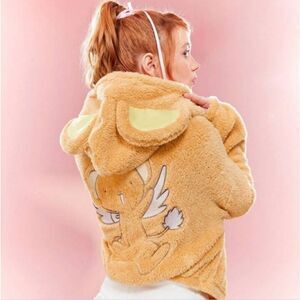 Cardcaptor Sakura Kero Plush Zip Up Hoodie